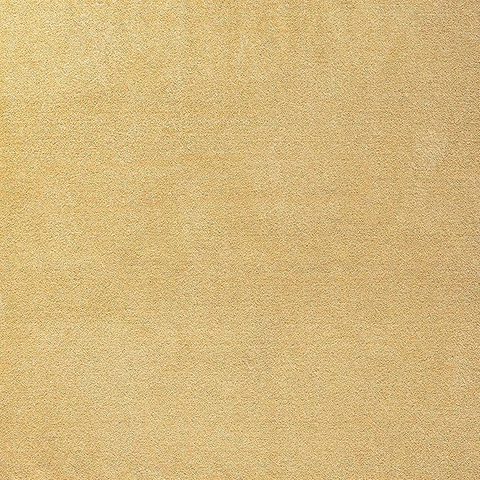 Eyely UES100B-6SQ Supersoft Haze Solid Low-Pile Indoor Area Rug, Coastal, Bohemian, Minimalist, Classic, Casual for Bedroom,Kitchen,Living Room,Non Shedding,Easy-Washing, Yellow, 6' Square
